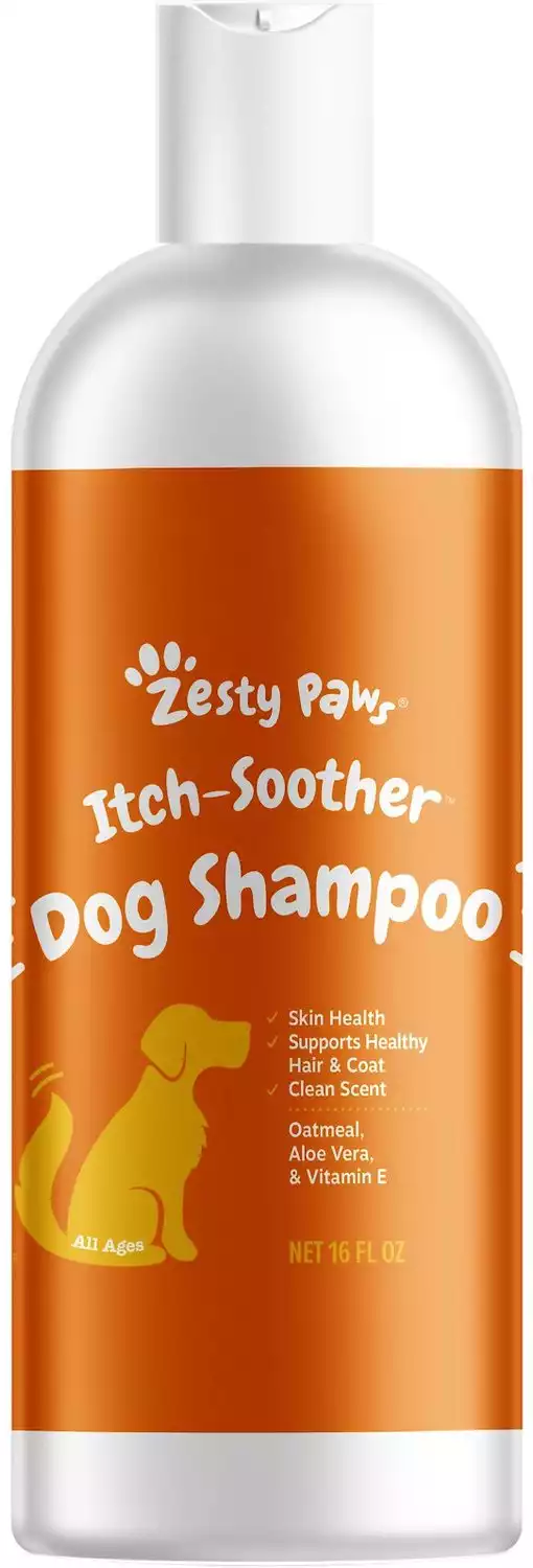 Zesty Paws Oatmeal Anti-Itch Shampoo with Aloe Vera & Vitamin E