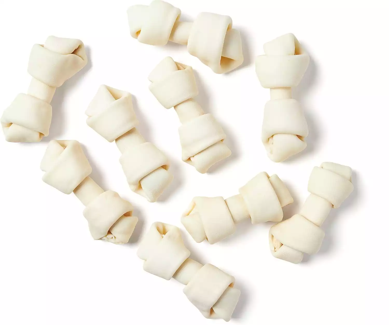 Bones & Chews 4-5" Rawhide Bone Dog Treats