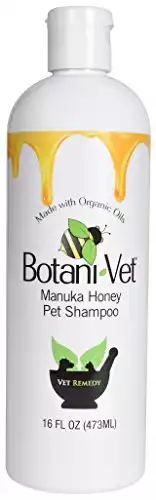 BotaniVet Certified Organic Manuka Honey Pet Shampoo