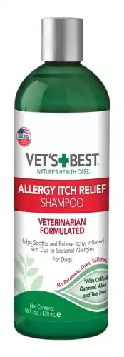 Vet's Best Allergy Itch Relief Dog Shampoo