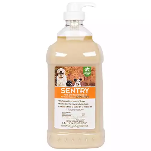 SENTRY Oatmeal Flea And Tick Shampoo