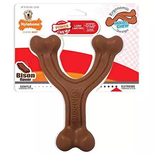 Nylabone Ergonomic Hold & Chew Wishbone Power Chew