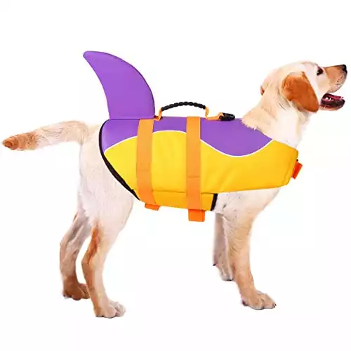 AOFITEE Dog Life Jacket Pet Safety Vest