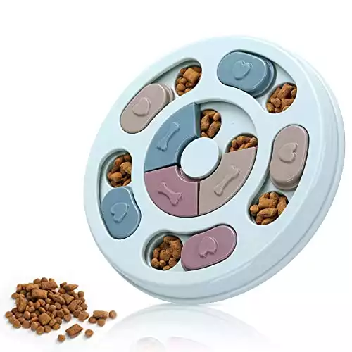 DR Catch Dog Food Puzzle Feeder Toys For IQ Training & Mental Enrichment