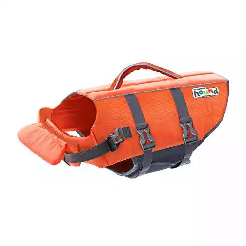 Outward Hound Granby Splash Orange Dog Life Jacket