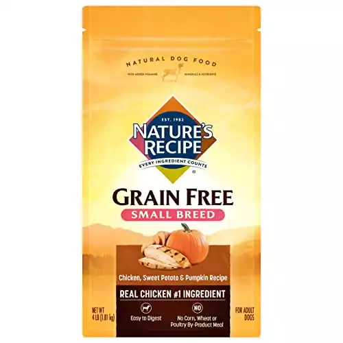 Nature's Recipe Grain Free Small Breed Dry Dog Food