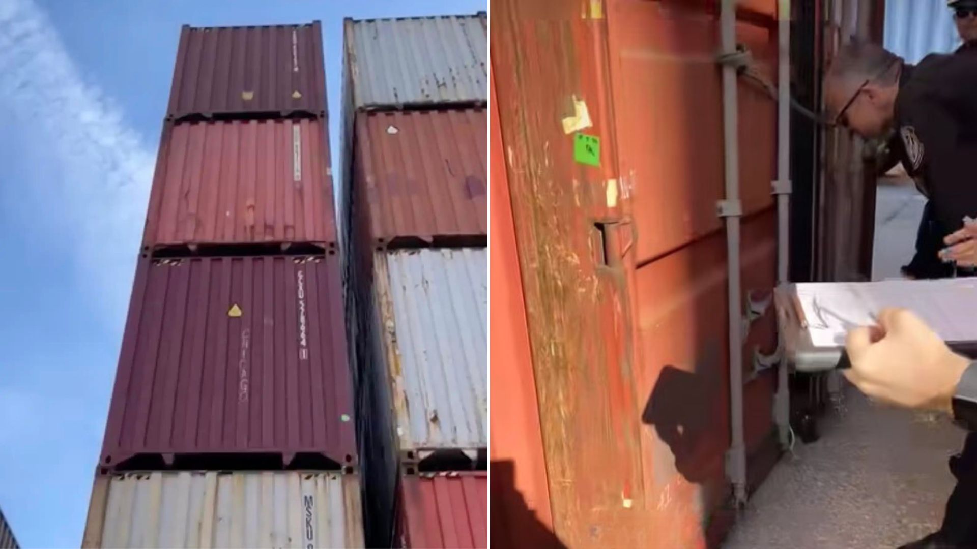 Coast Guard Heard Some Noise And Were Shocked By What They Found In One Of The Containers