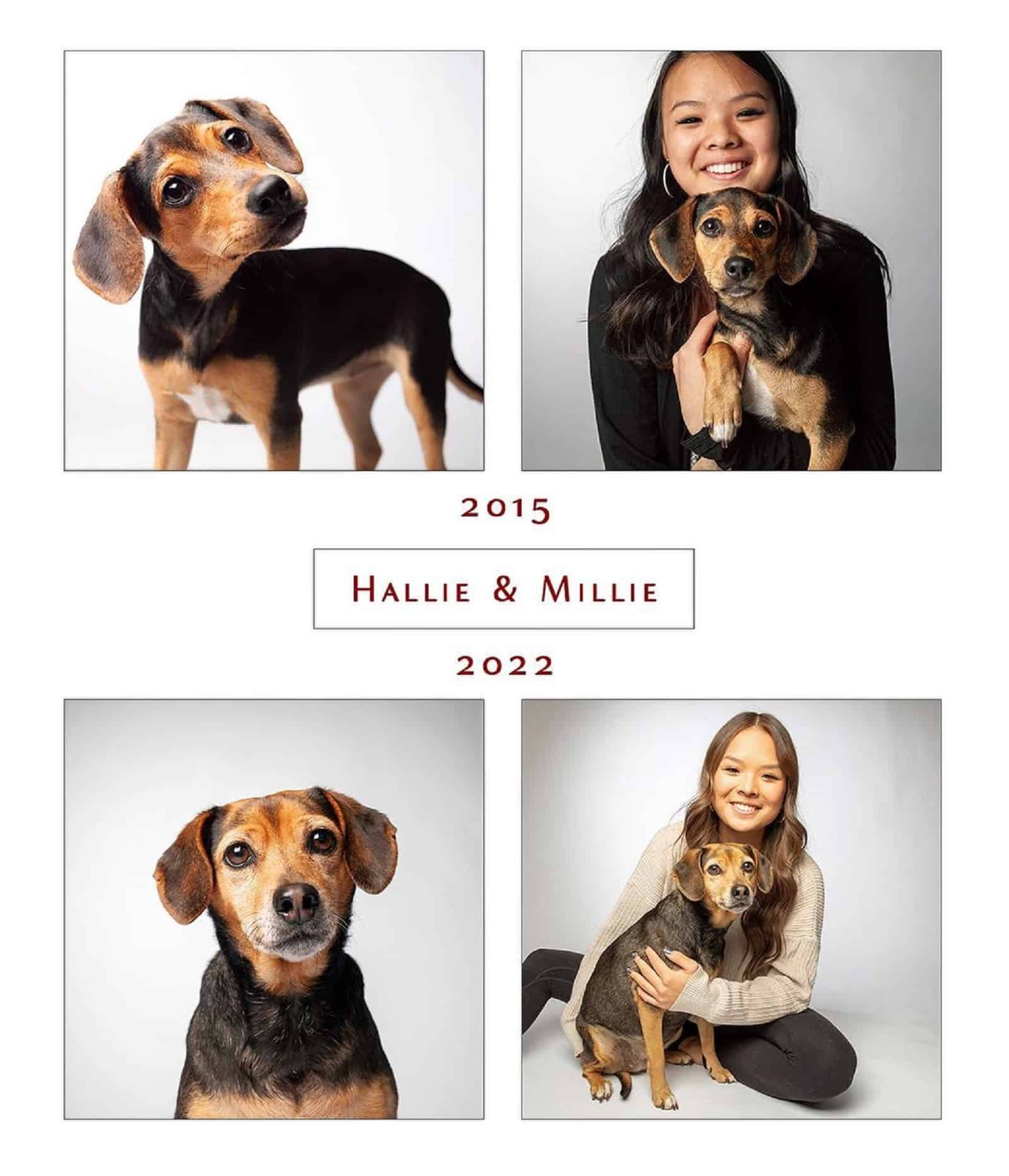 hallie and millie through years