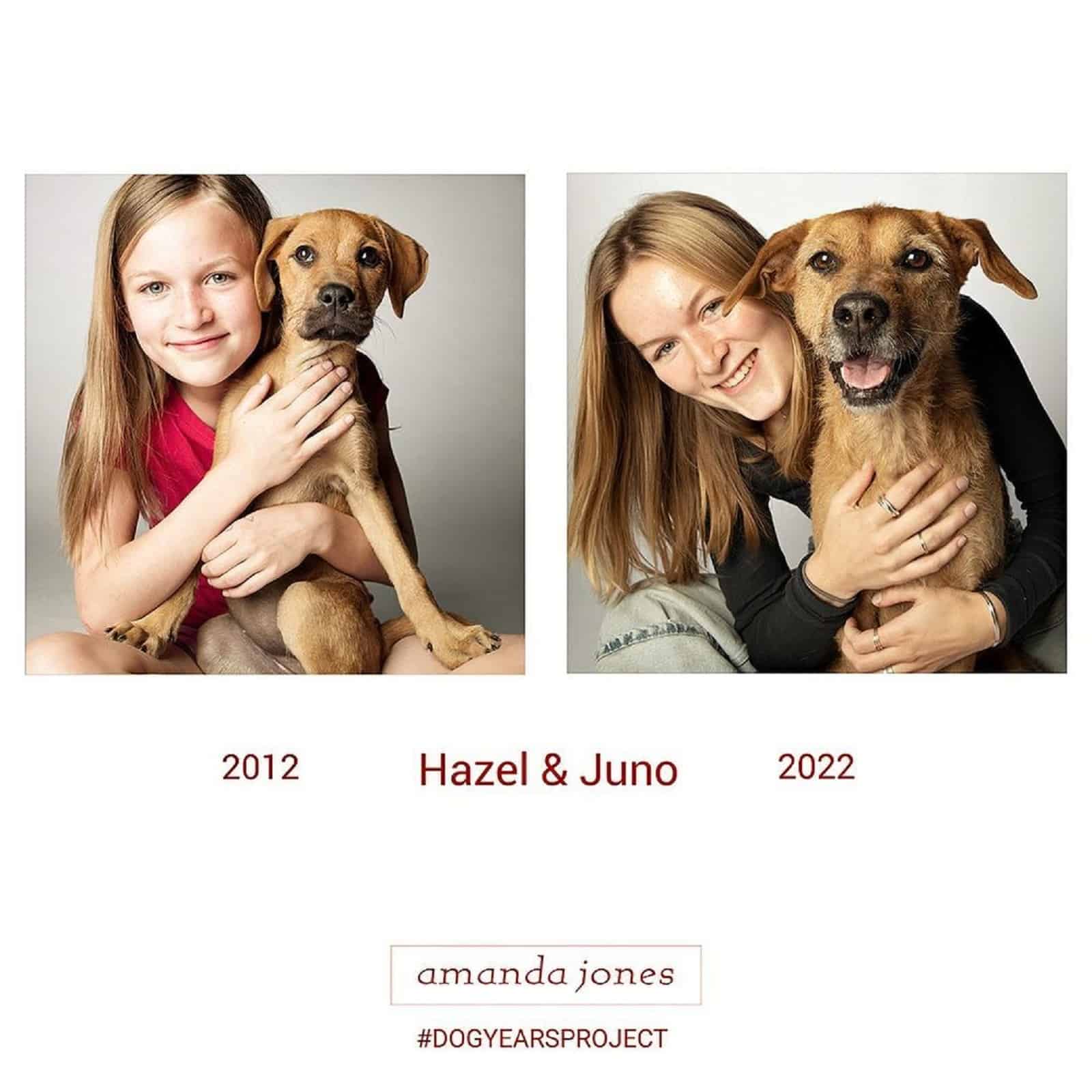 hazel and juno through years