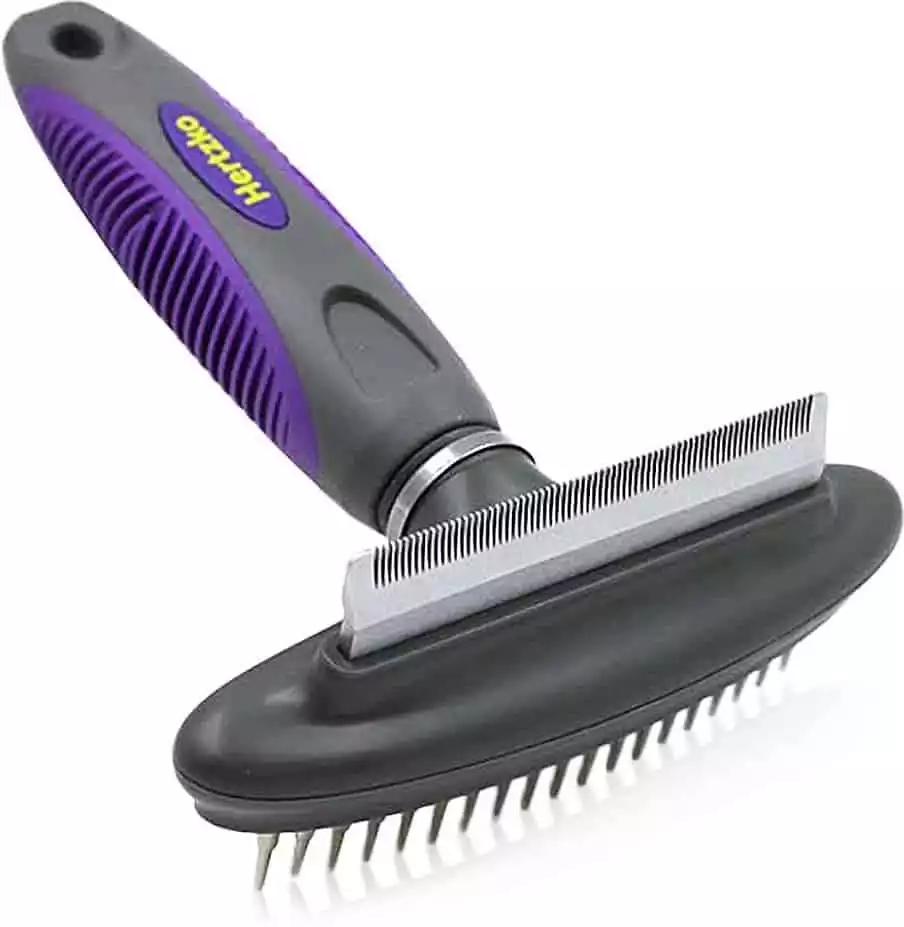 Hertzko 2-in-1 Grooming Tool