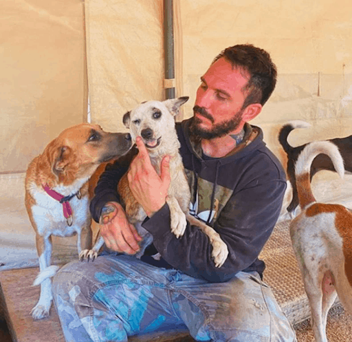 A Sacrifice Worthy Of A Medal: Man Brings 300 Dogs Into His House To Save Them From A Hurricane