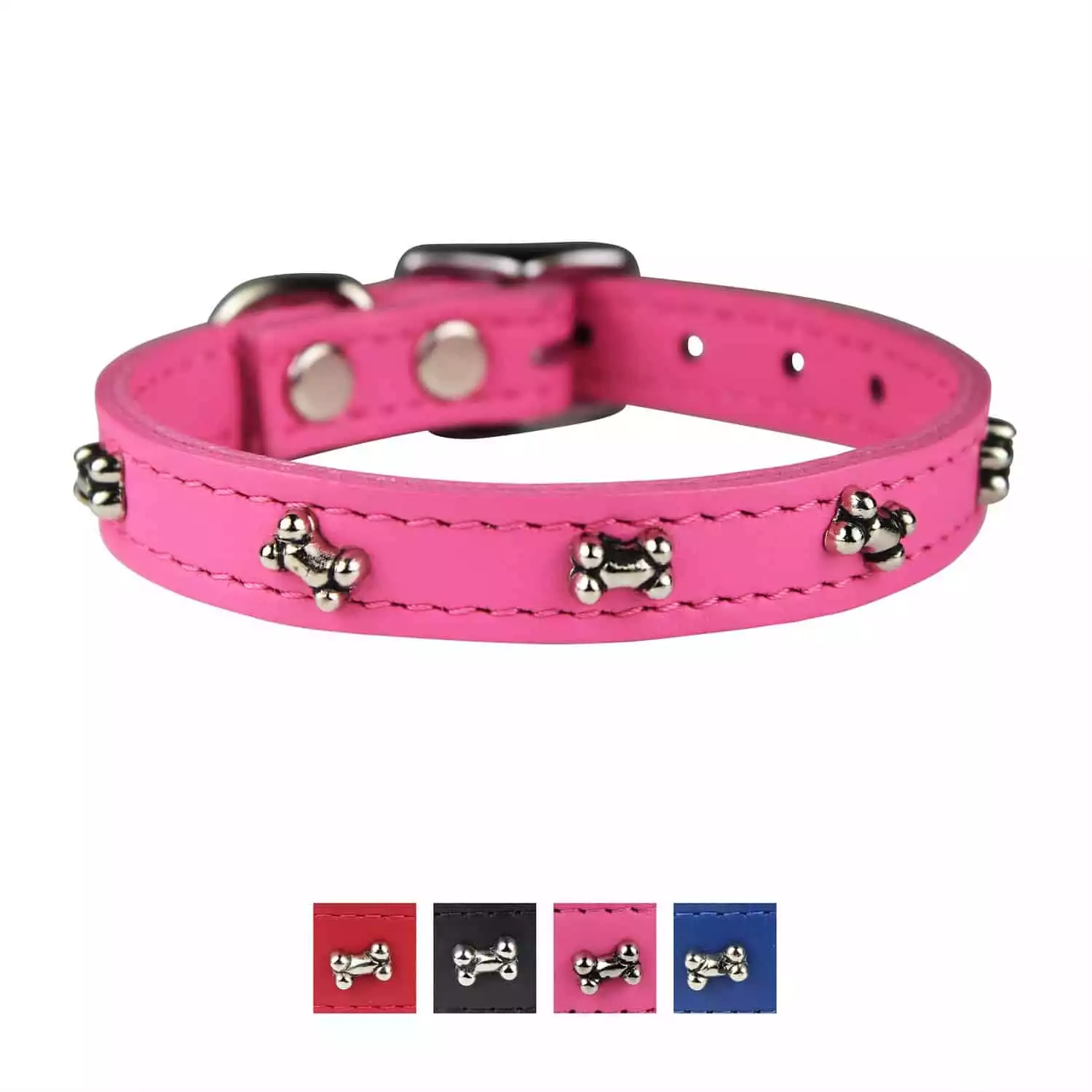 OmniPet Leather Bone Collar