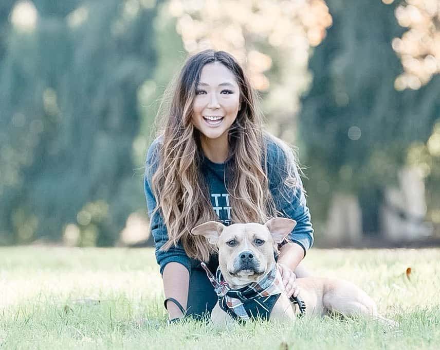 Owner and her dog