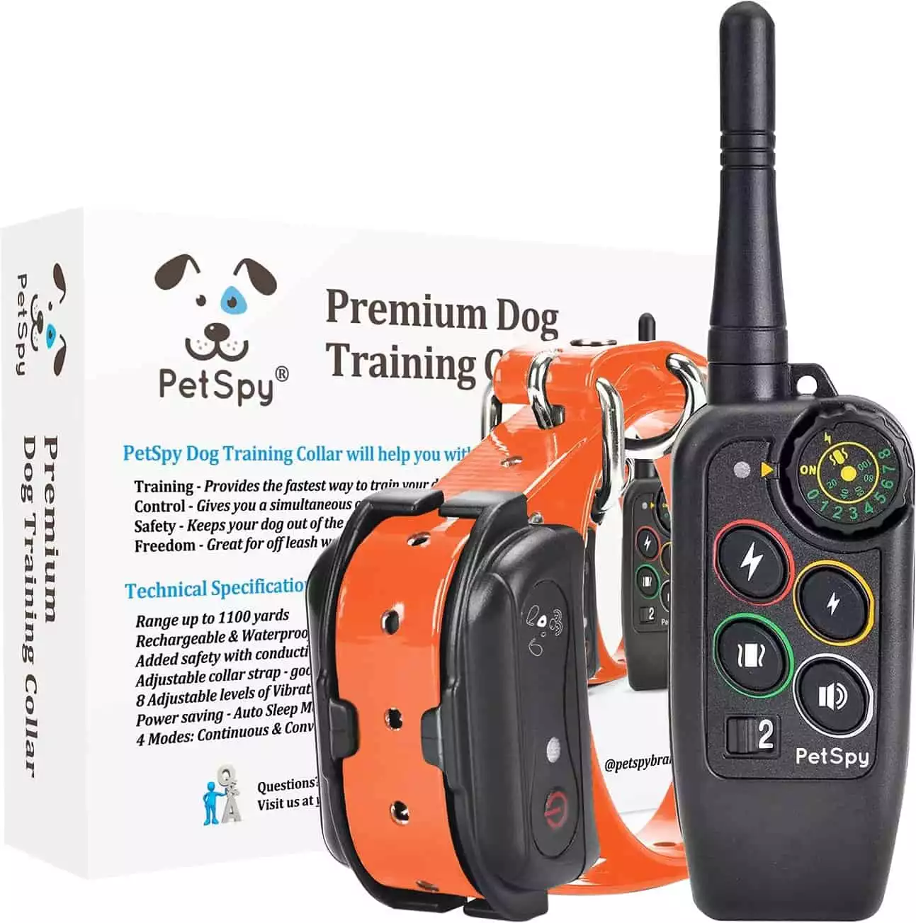 PetSpy M686 Premium Collar