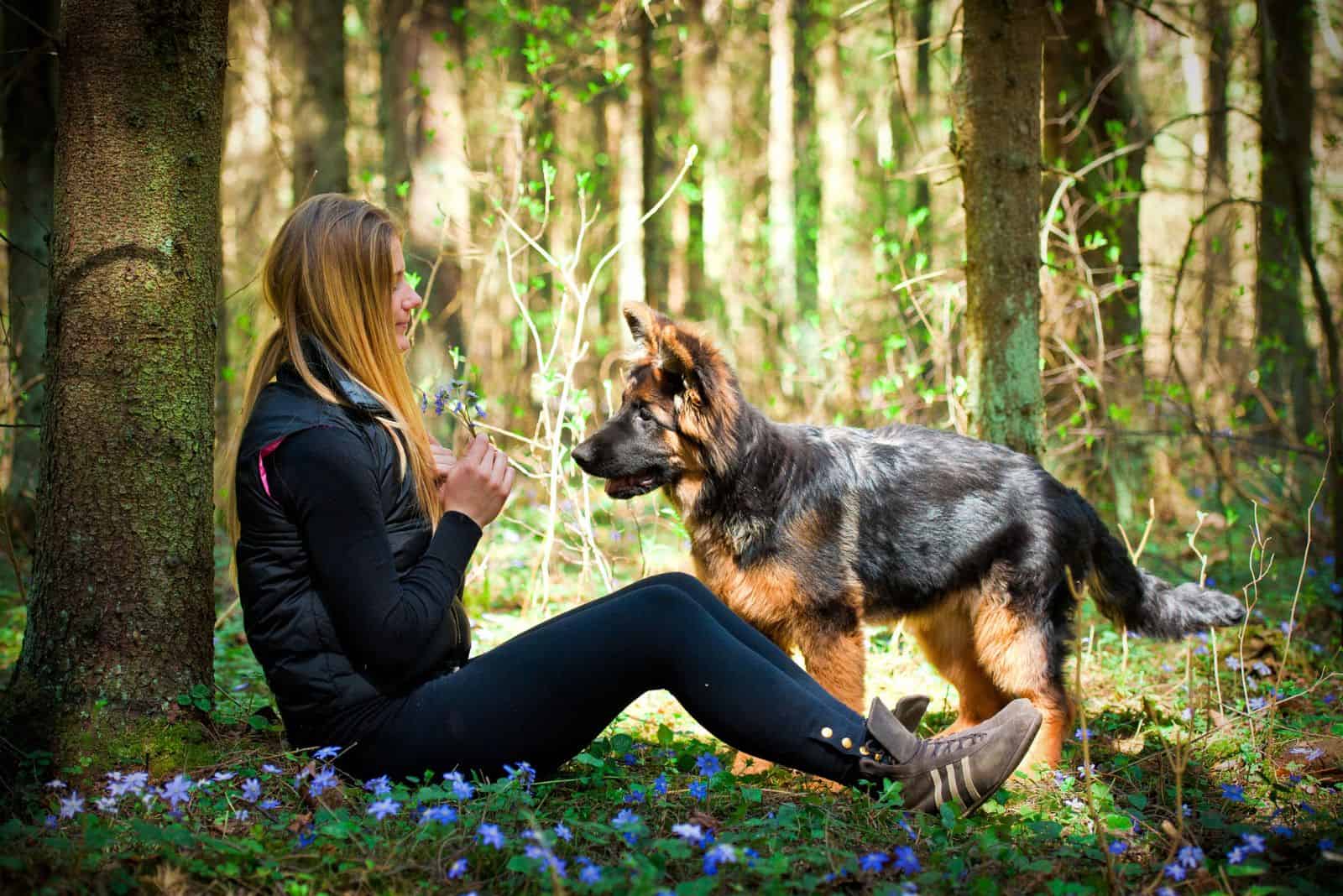 These 10 Signs Show That Your German Shepherd Is All About You