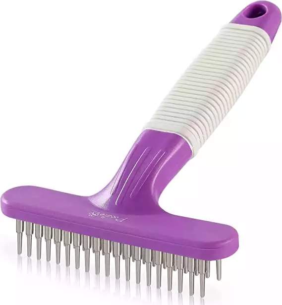 Poodle Pet Grooming Rake