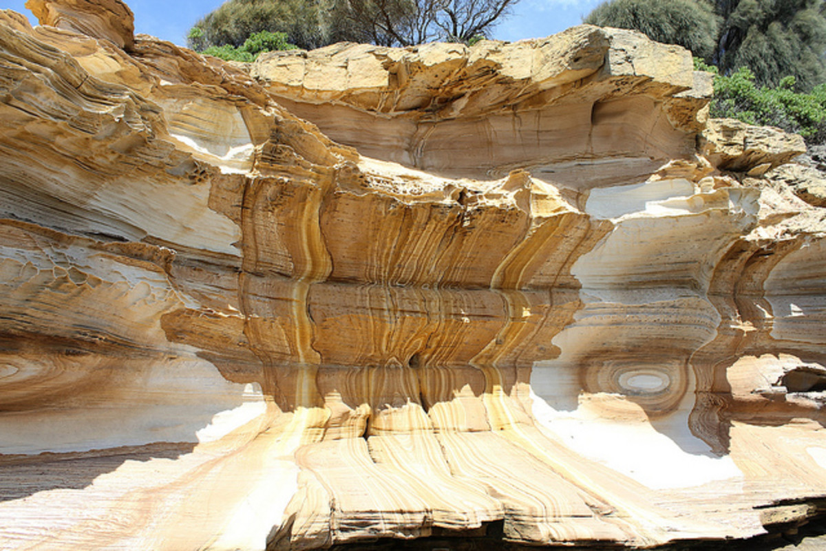 Painted Cliffs, Tasmania