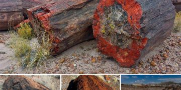 Discovering Arizona’s Hidden Gem: Petrified Opal Tree Trunk That’s 225-Million-Years-Old