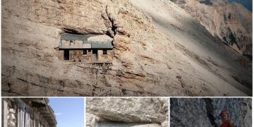 This World War I Refuge Dug Into the Side of a Mountain Is a Spectacular Sight