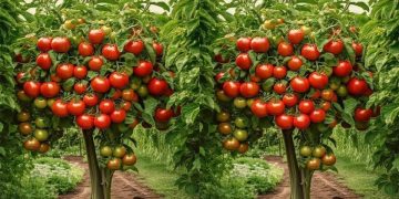 Imргeѕѕіⱱe harvest of millions of giant tomato plants that will ɩeаⱱe you amazed