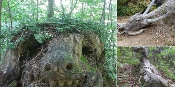 Enormous Rock Formations Resembling Animals and People Discovered