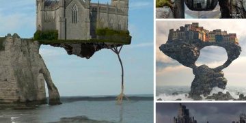 Gravity-Defying Marvels: Unraveling the Unbelievable Stability of Houses Perched on Steep Cliff Walls