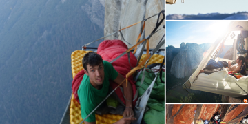 The Heart-Stopping Beauty of Climbers Resting on Sheer Cliff Faces