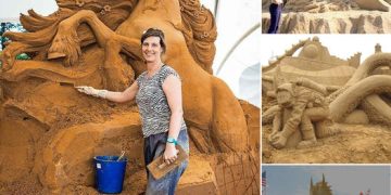 Capturing Ephemeral Beauty: Susanne Ruseler’s Exquisite Sand Sculptures